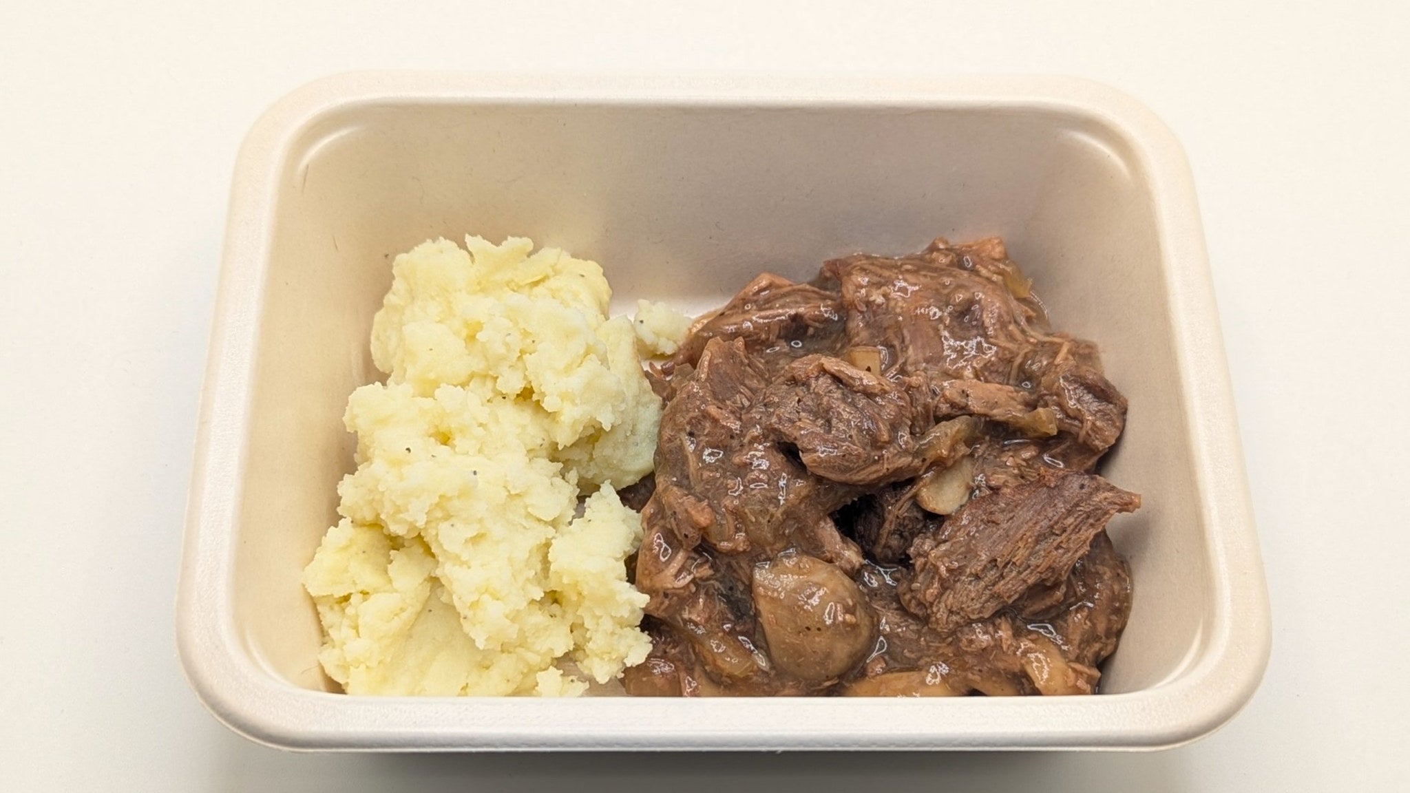 Bœuf braisé aux champignons - 200g