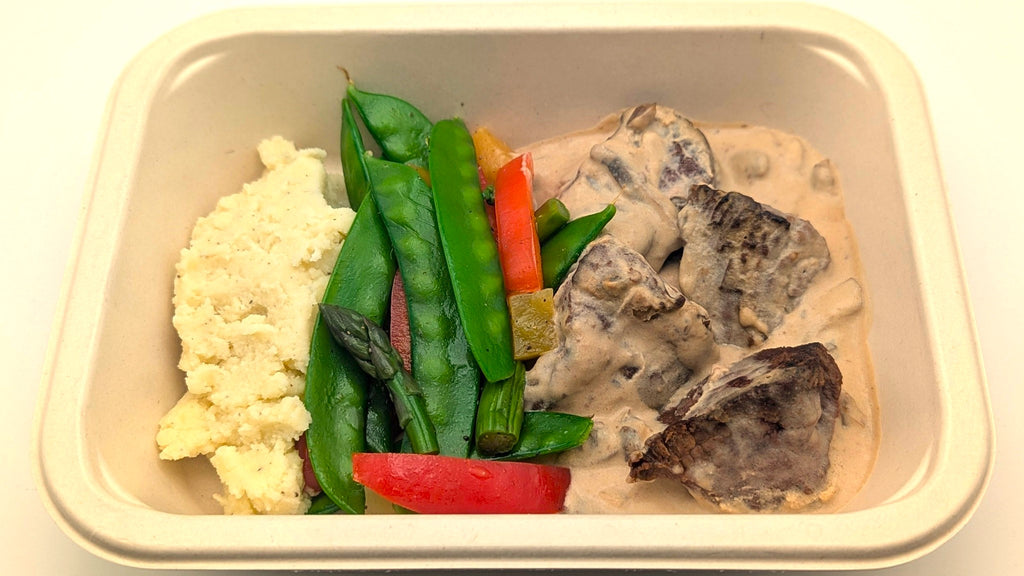 Médaillons de  bœuf aux champignons - 400g