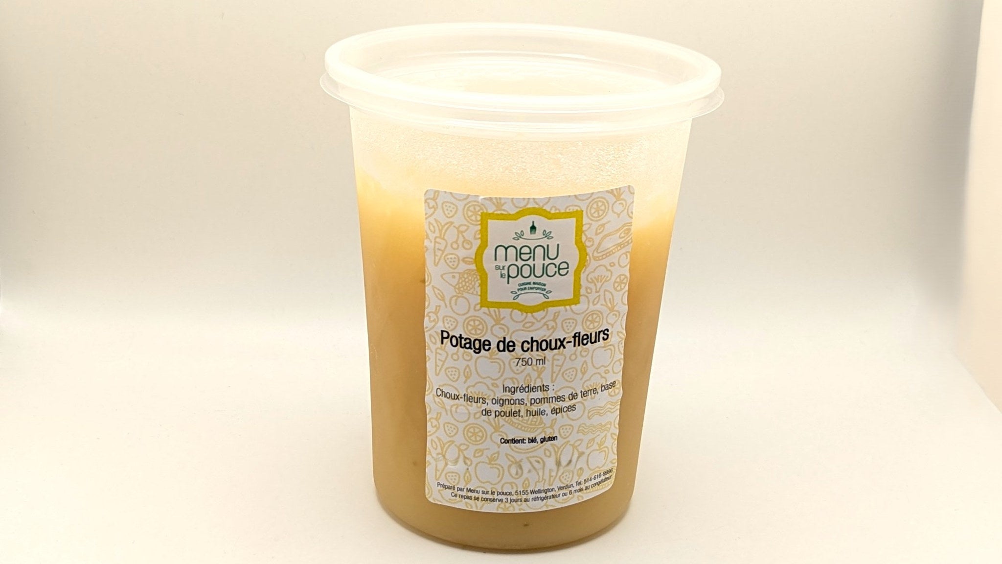 Potage de choux-fleurs