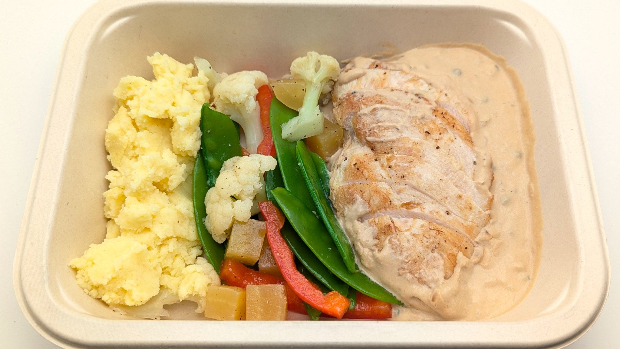 Poulet sauce aux poivres - 400g