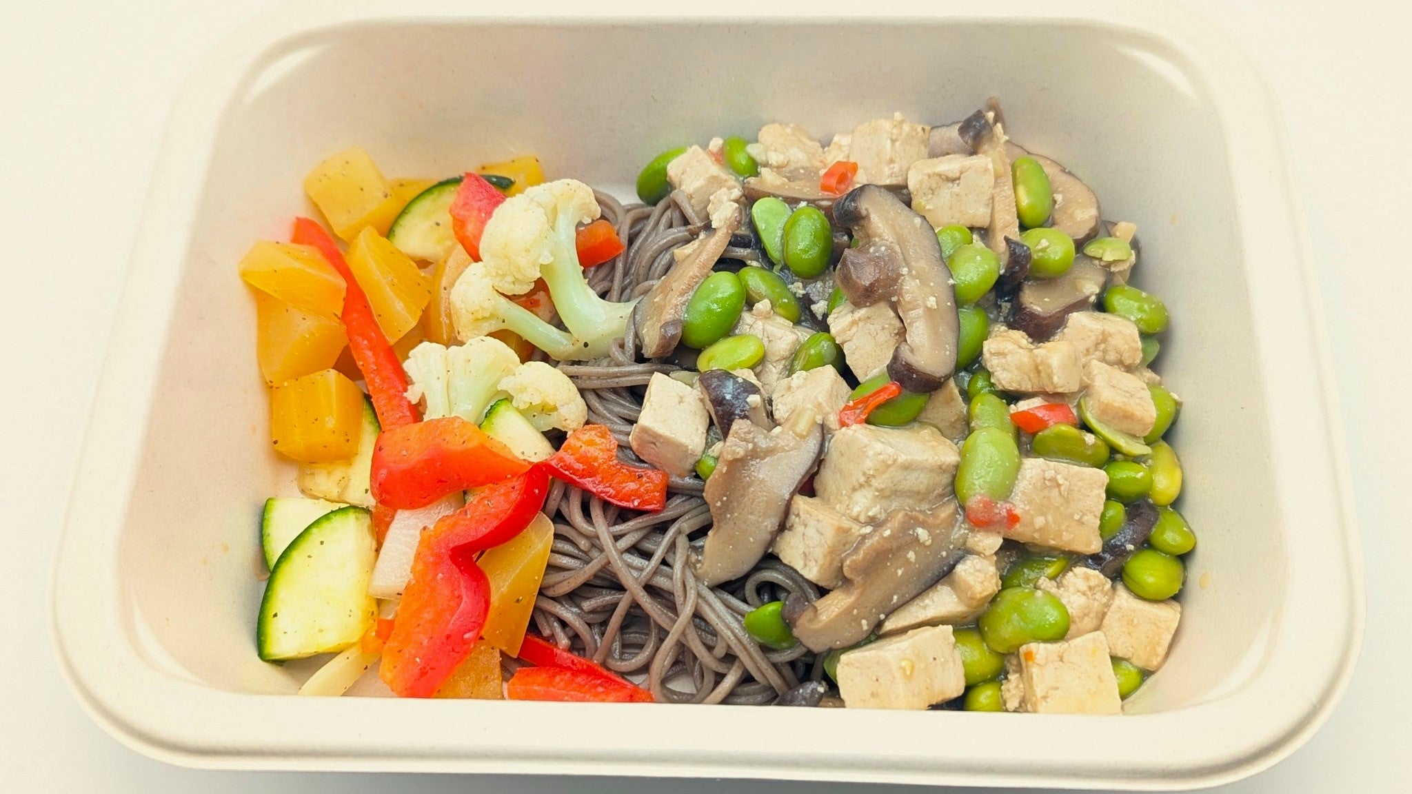 Sauté de tofu piquant et édamames - 400g