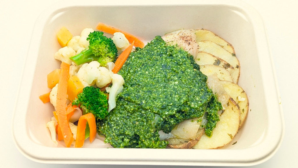 Tilapia au pesto d'épinard - 400g